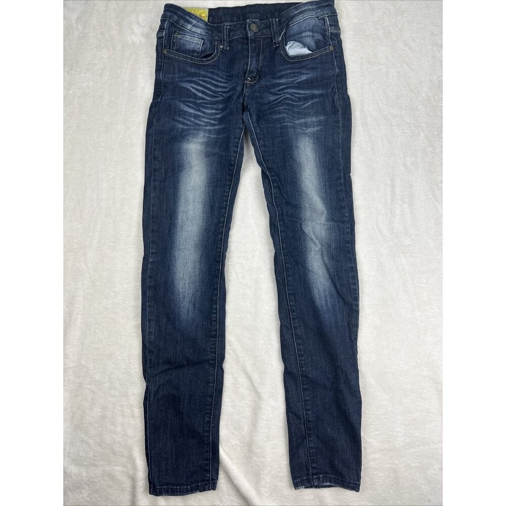 Machine Nouvelle Mode Women’s Jeans Size US 29 / 7 Dark Wash Blue Skinny